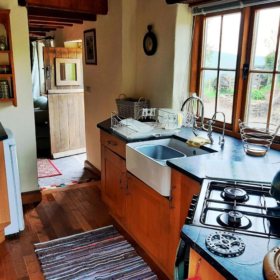Eco Cottage Joe The Buck Craven Arms Buitenkant foto