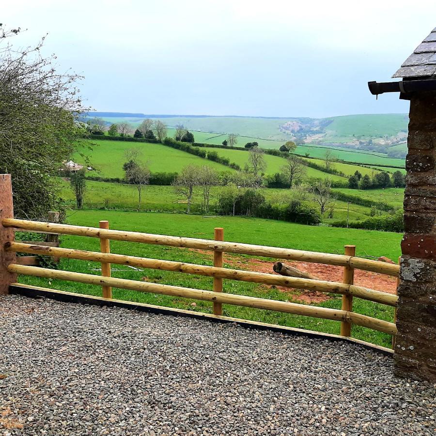 Eco Cottage Joe The Buck Craven Arms Buitenkant foto